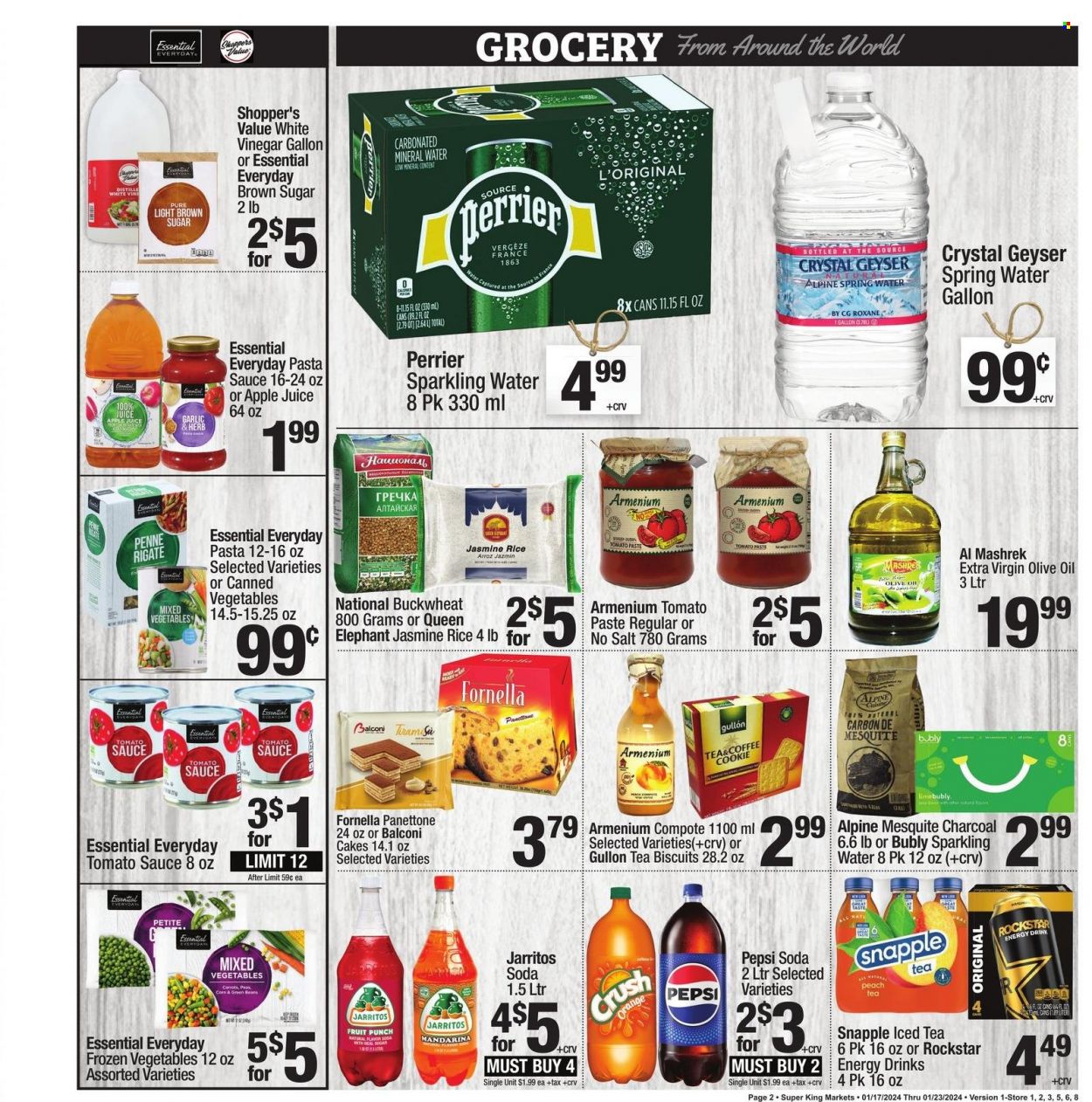 Super King Markets ad - 01/17/2024 - 01/23/2024. Page 2