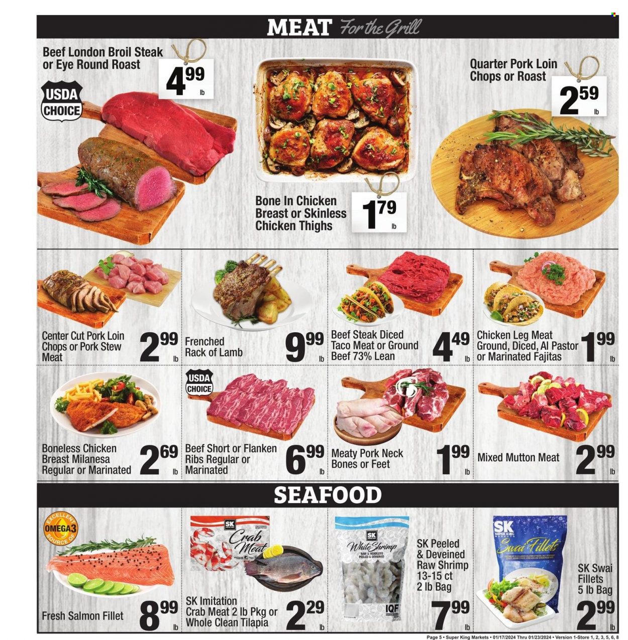 Super King Markets ad - 01/17/2024 - 01/23/2024. Page 5