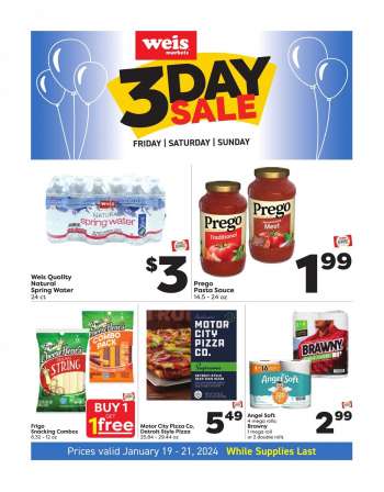 Weis Flyer - 01/19/2024 - 01/21/2024.
