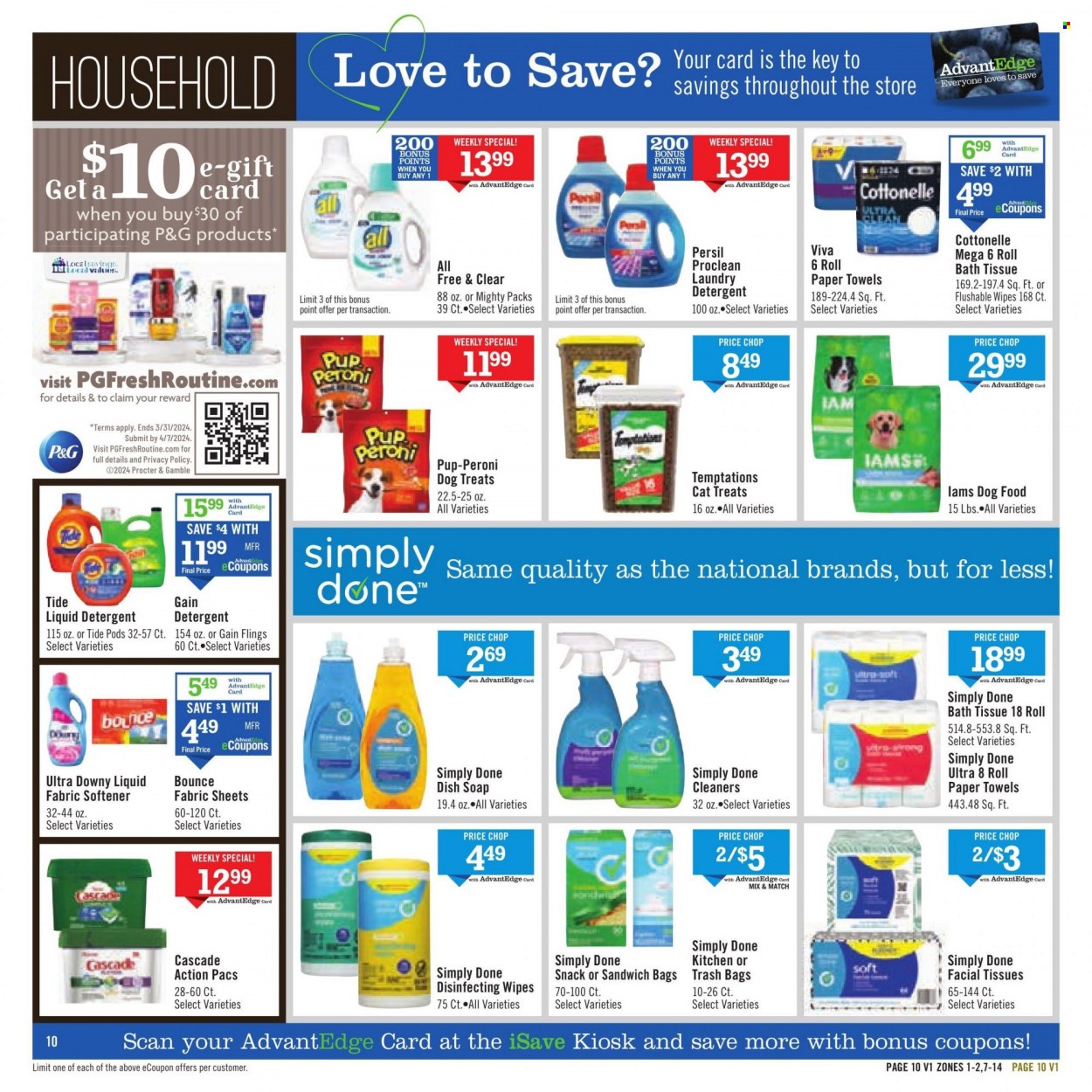 Price Chopper ad - 01/21/2024 - 01/27/2024. Page 10
