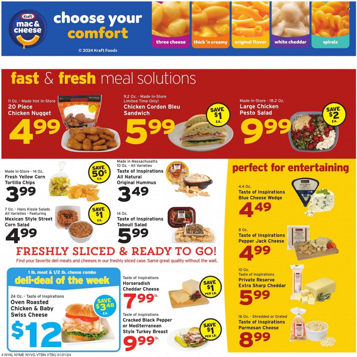 Hannaford ad - 01/21/2024 - 01/27/2024. Page 4