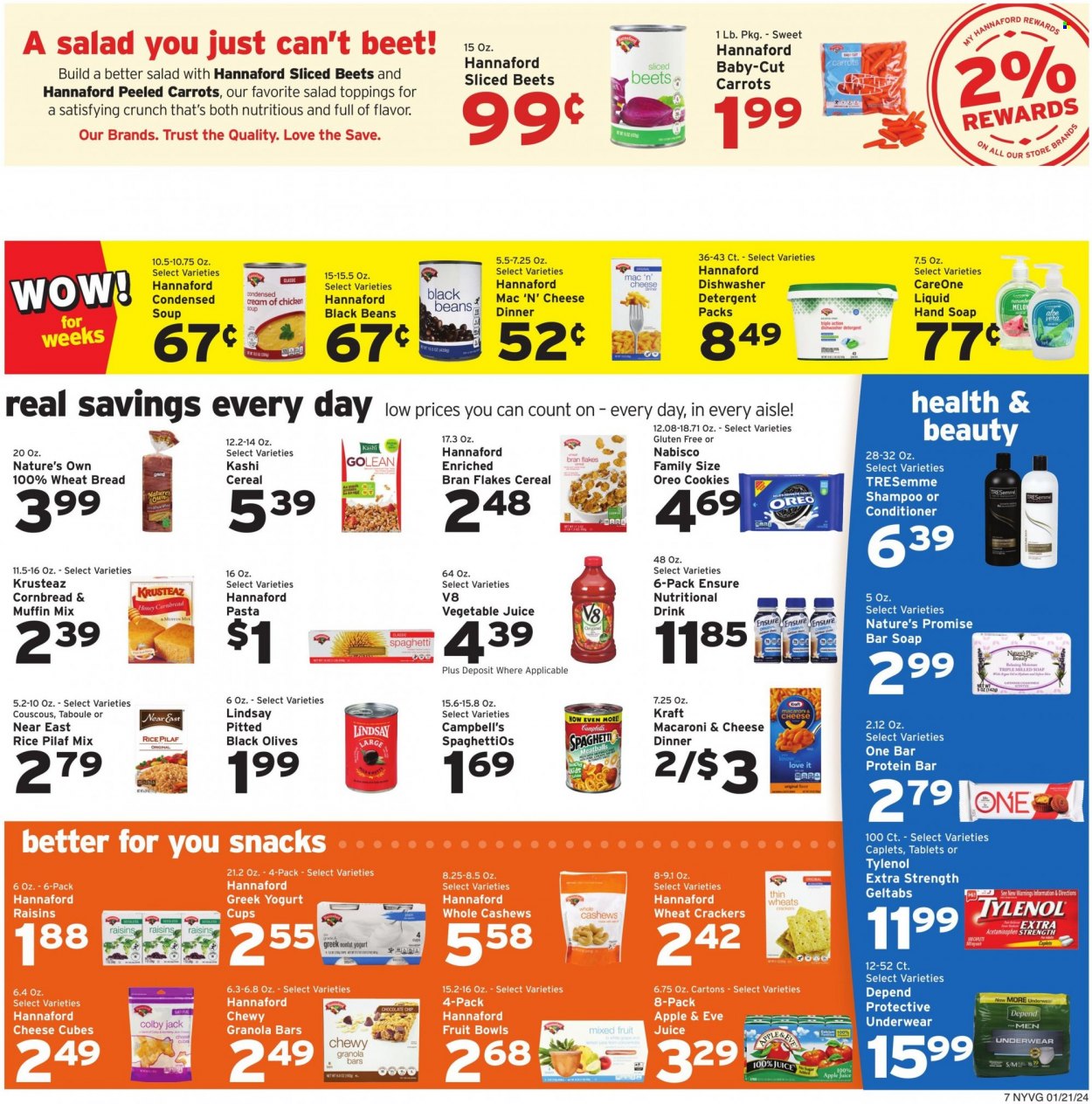 Hannaford ad - 01/21/2024 - 01/27/2024. Page 7