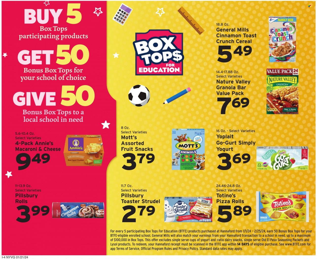 Hannaford ad - 01/21/2024 - 01/27/2024. Page 12
