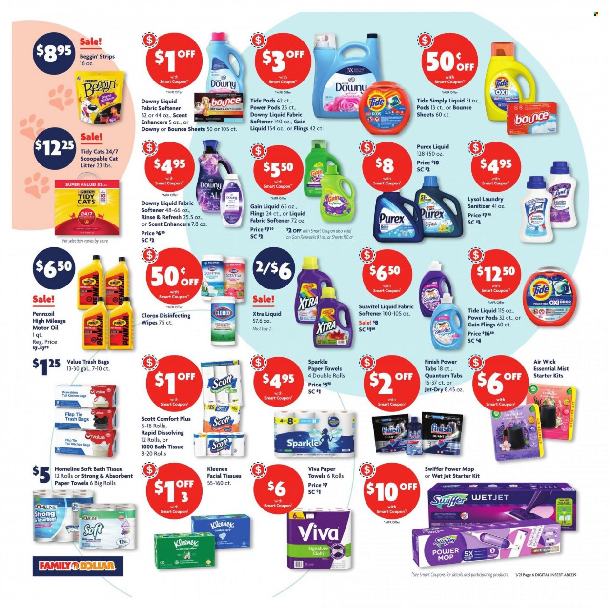 Family Dollar ad - 01/21/2024 - 01/27/2024. Page 6