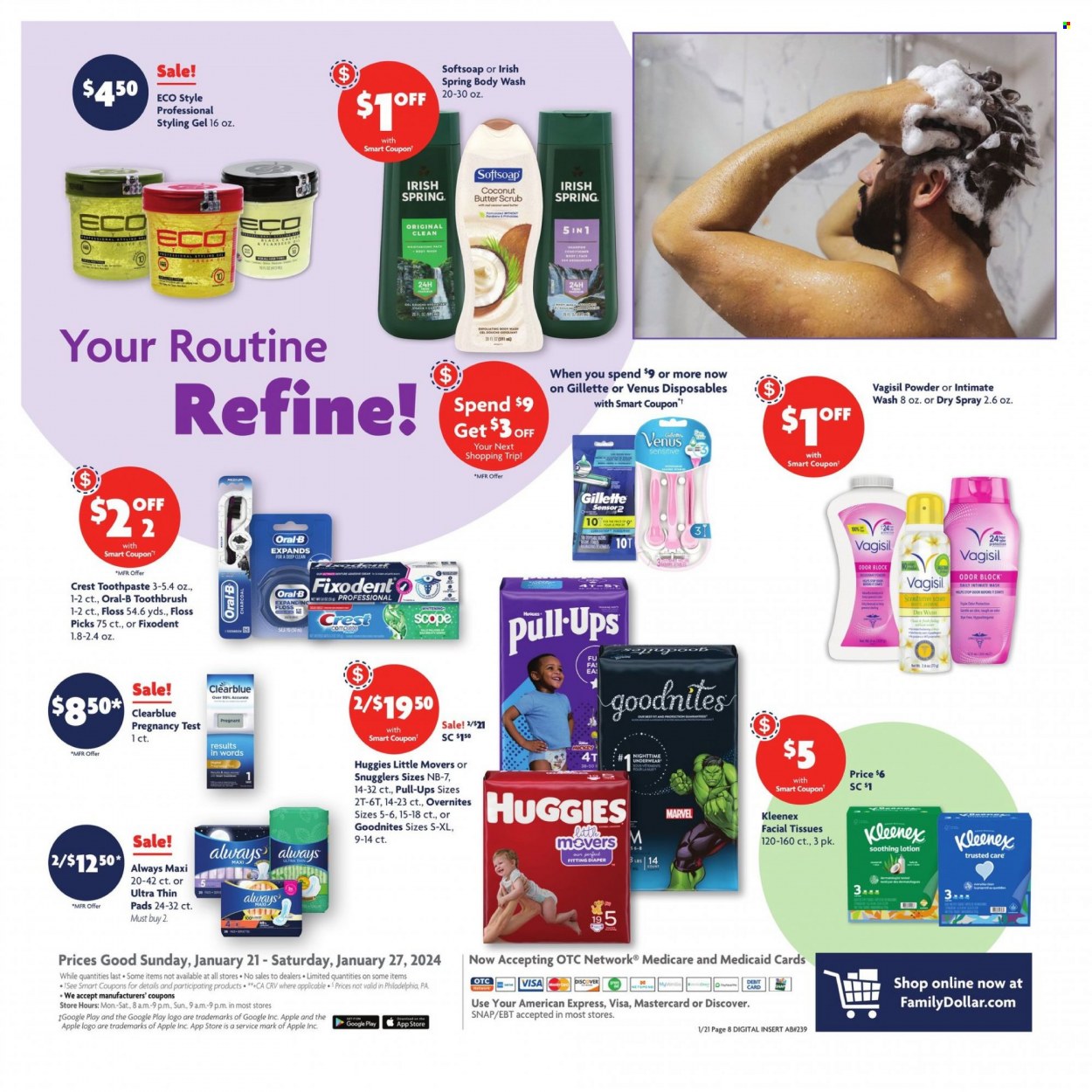 Family Dollar ad - 01/21/2024 - 01/27/2024. Page 10