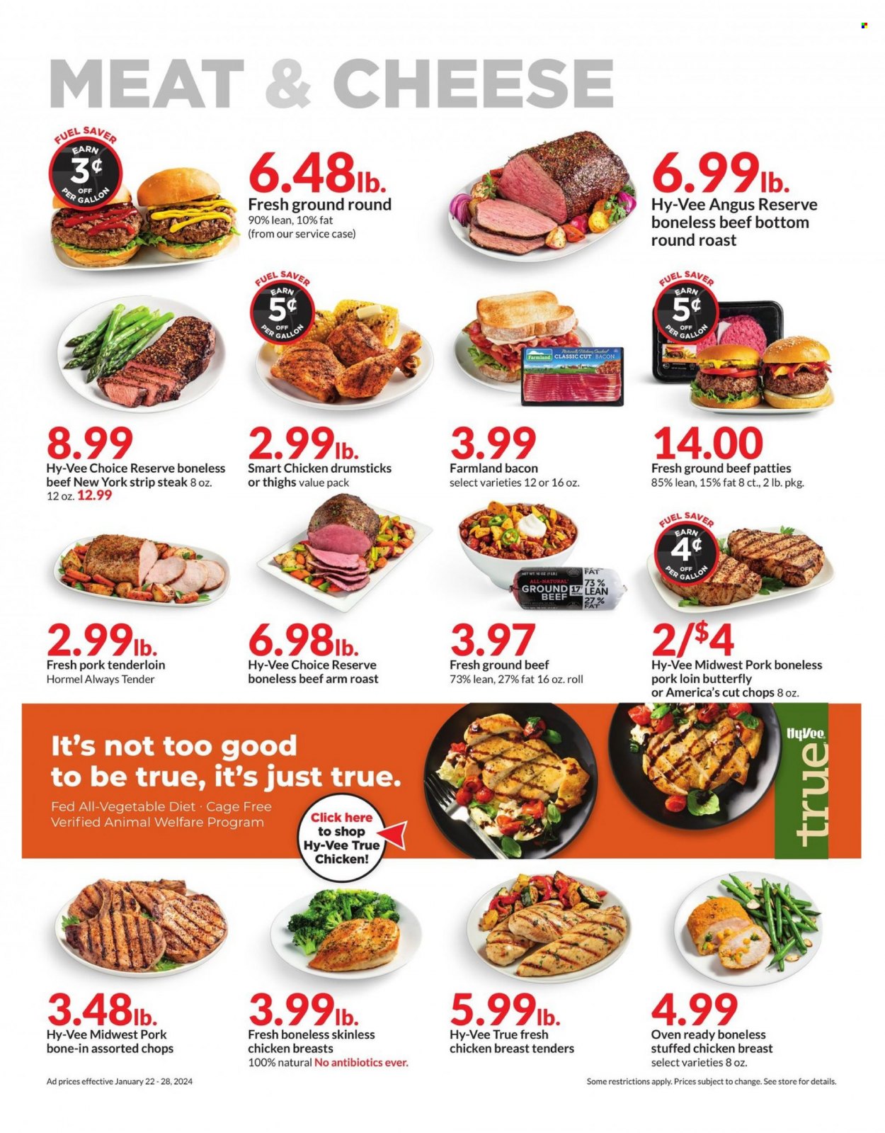 Hy-Vee ad - 01/22/2024 - 01/28/2024. Page 12