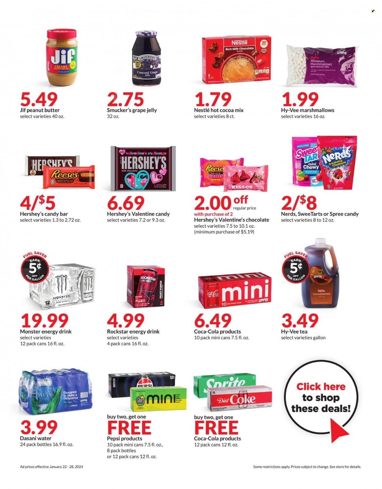 Hy-Vee ad - 01/22/2024 - 01/28/2024. Page 17