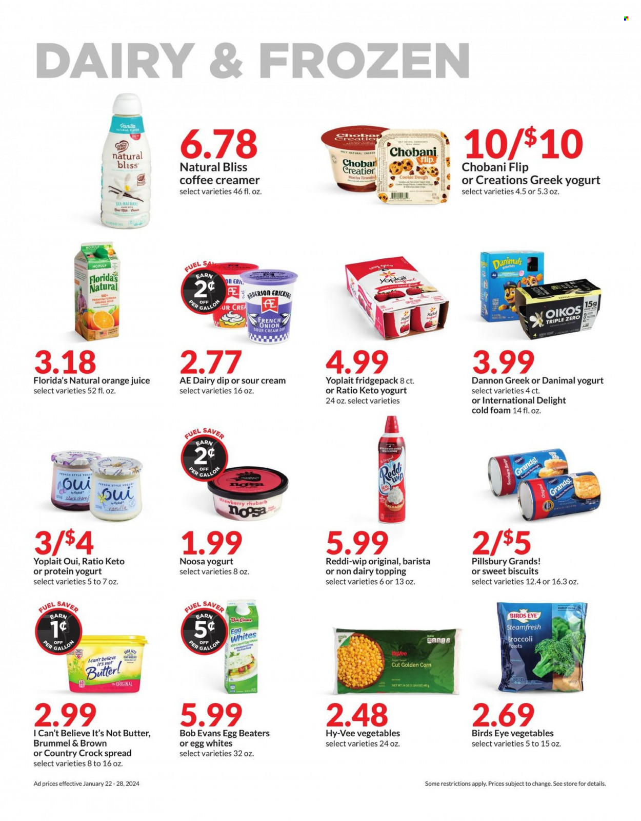Hy-Vee ad - 01/22/2024 - 01/28/2024. Page 18