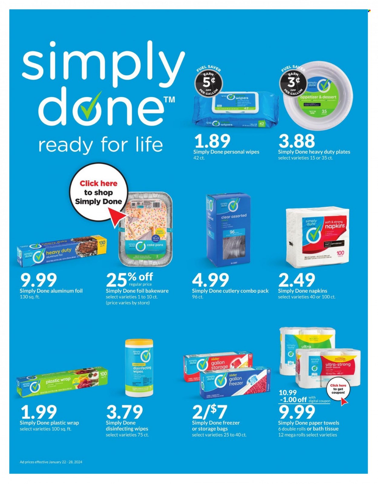 Hy-Vee ad - 01/22/2024 - 01/28/2024. Page 25