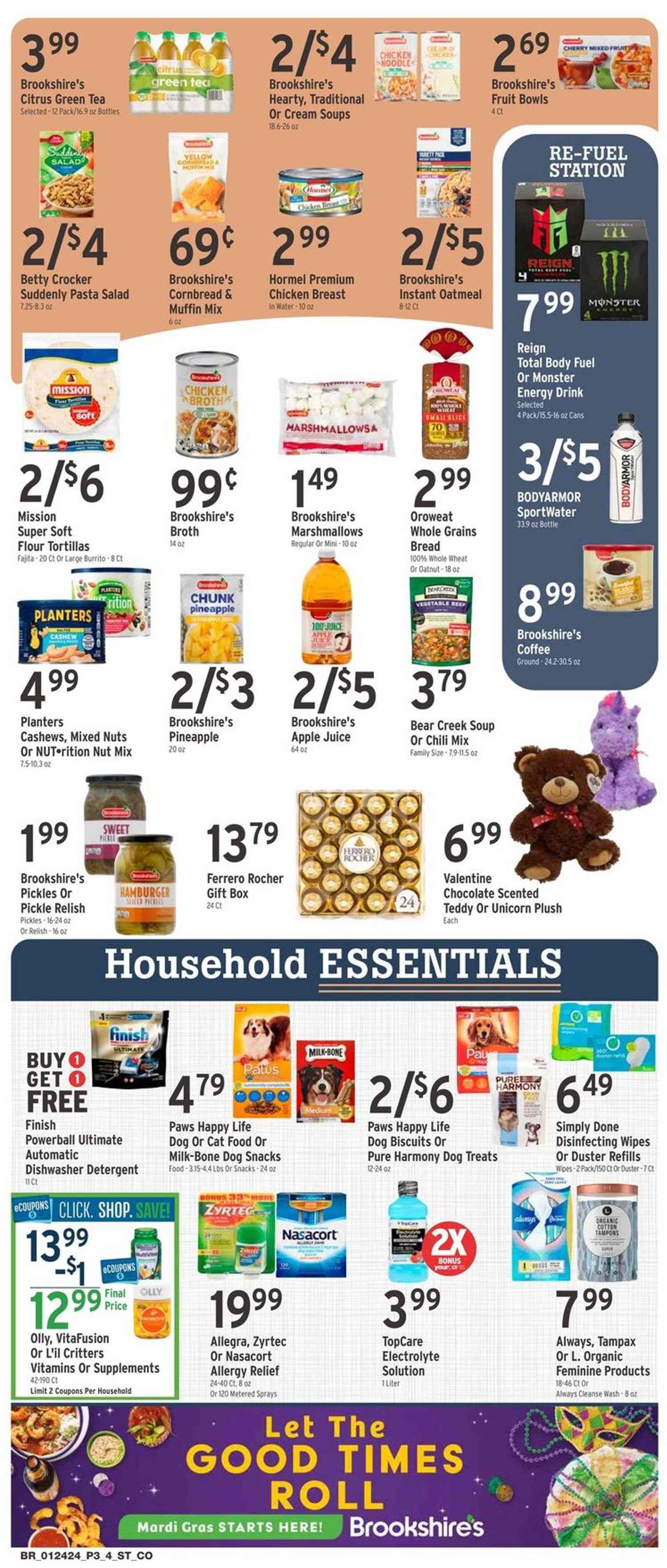 Brookshires ad - 01/24/2024 - 01/30/2024. Page 3