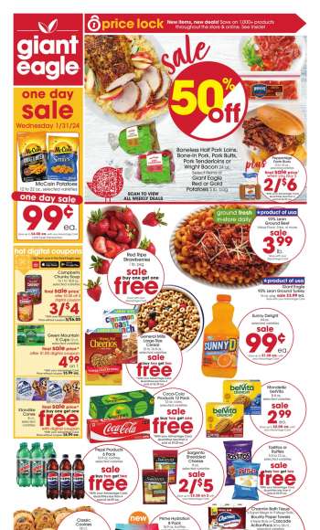 Giant Eagle Flyer - 01/25/2024 - 01/31/2024.