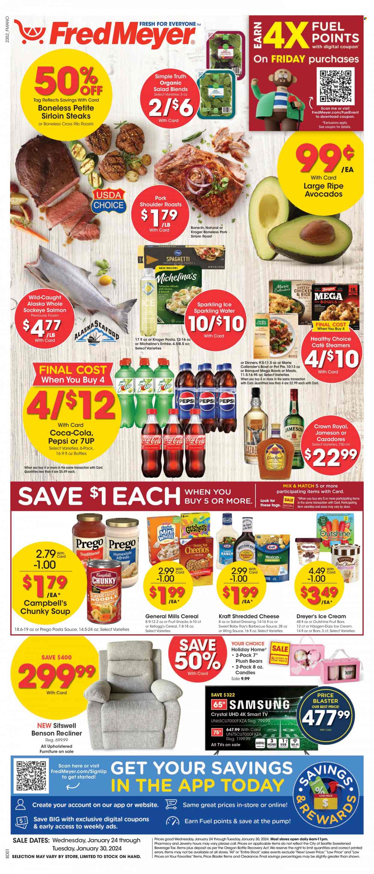 Fred Meyer ad - 01/24/2024 - 01/30/2024. Page 1