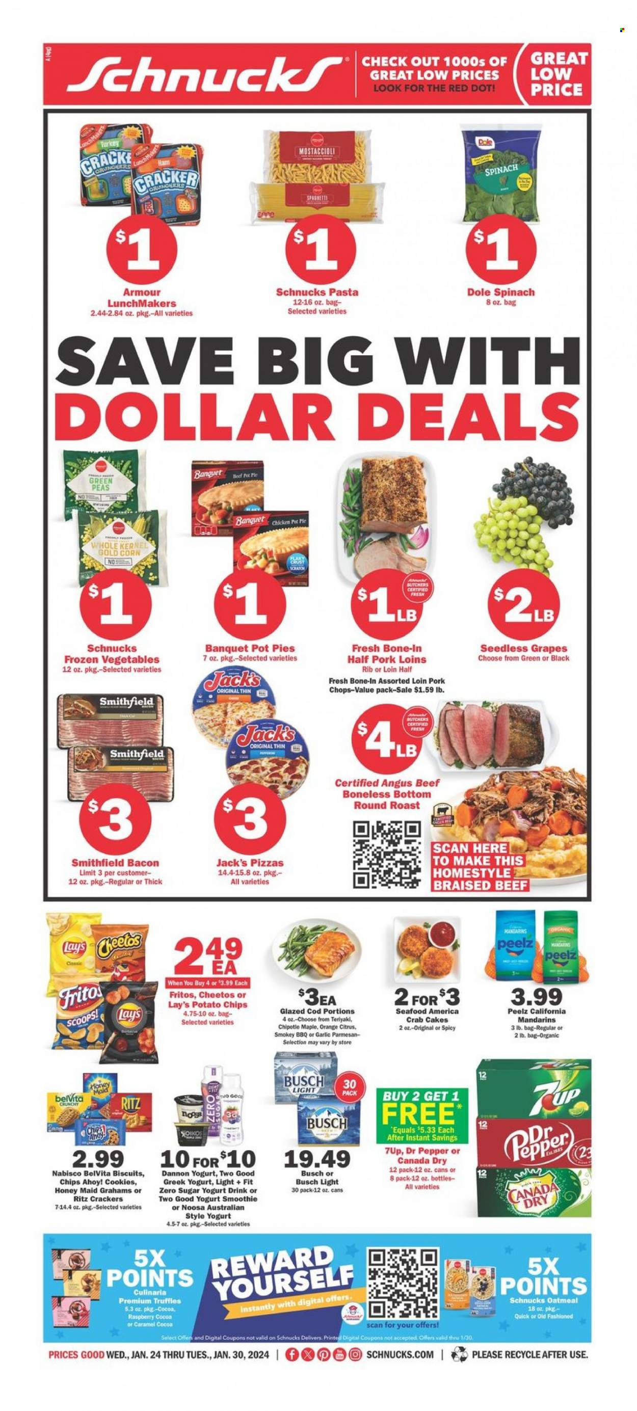 Schnucks ad - 01/24/2024 - 01/30/2024. Page 1