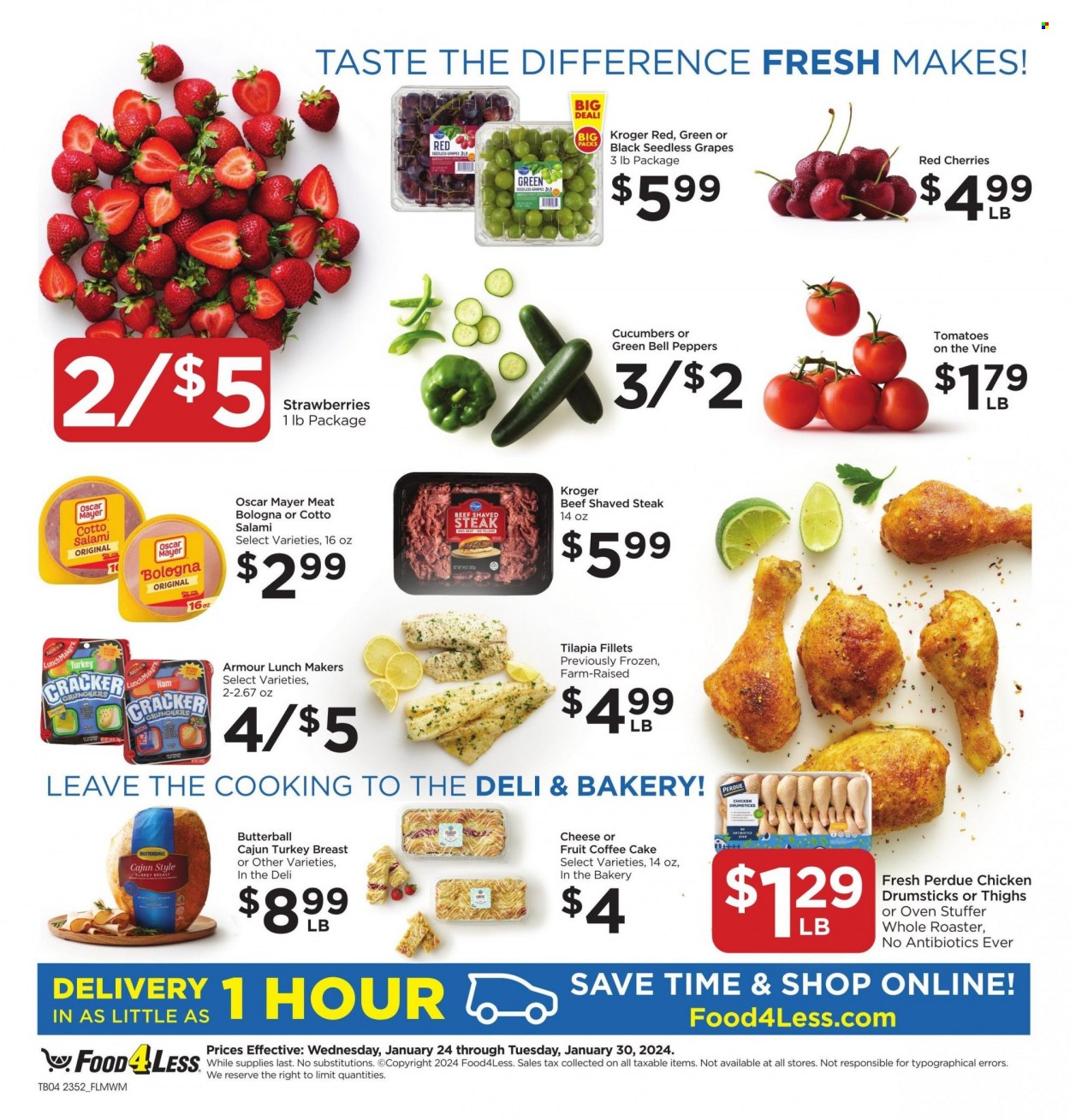 Food 4 Less ad - 01/24/2024 - 01/30/2024. Page 5