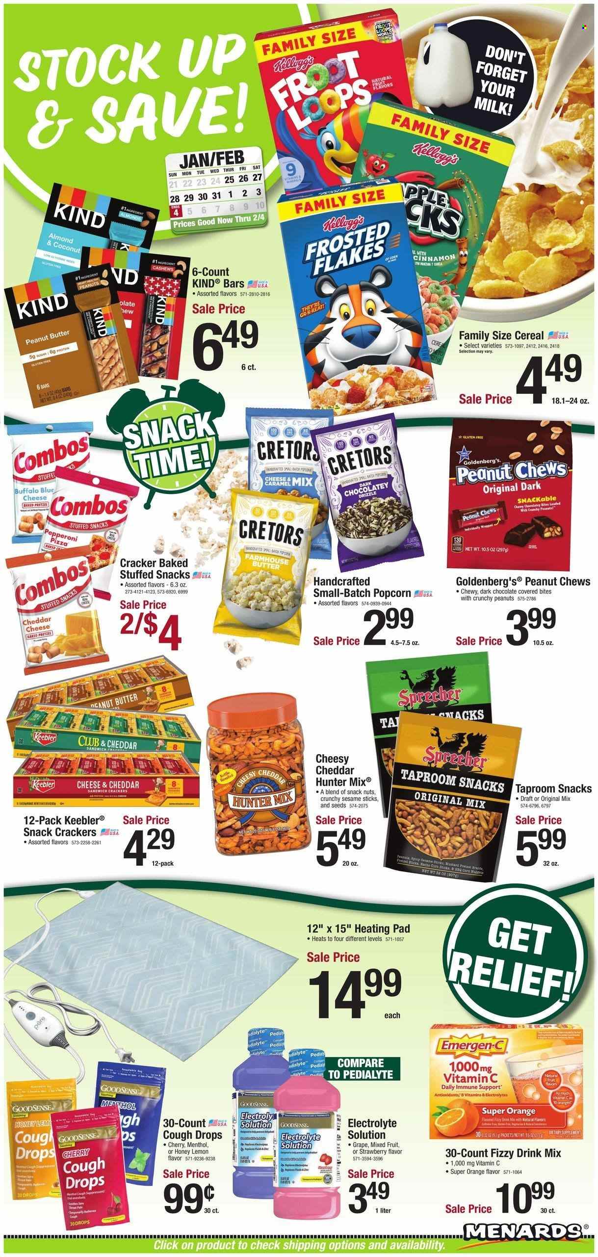 Menards ad - 01/25/2024 - 02/04/2024. Page 1