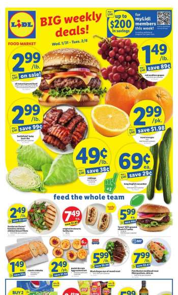 Lidl Flyer - 01/31/2024 - 02/06/2024.