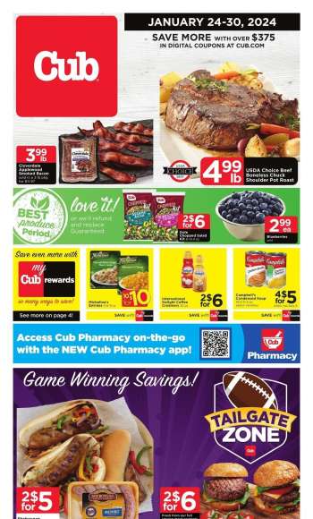 Cub Foods Flyer - 01/24/2024 - 01/30/2024.