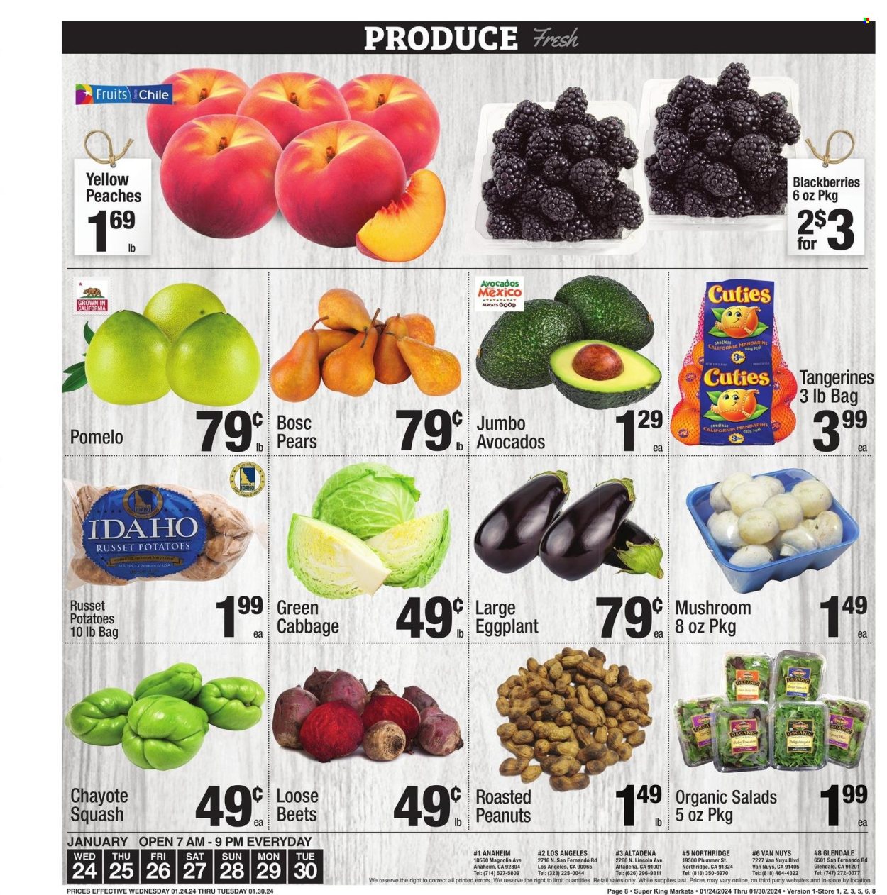 Super King Markets ad - 01/24/2024 - 01/30/2024. Page 8