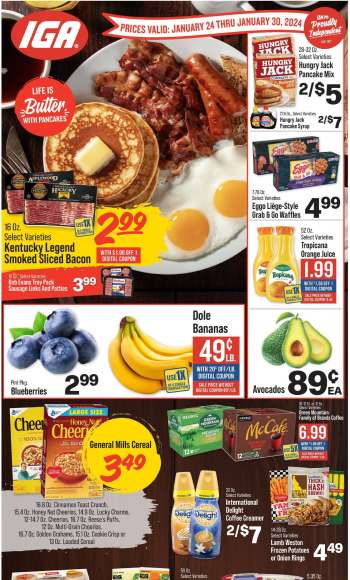 IGA Flyer - 01/24/2024 - 01/30/2024.