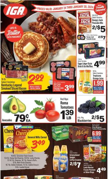 IGA Flyer - 01/24/2024 - 01/30/2024.