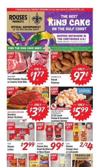 Rouses Markets Flyer - 01/24/2024 - 01/31/2024.