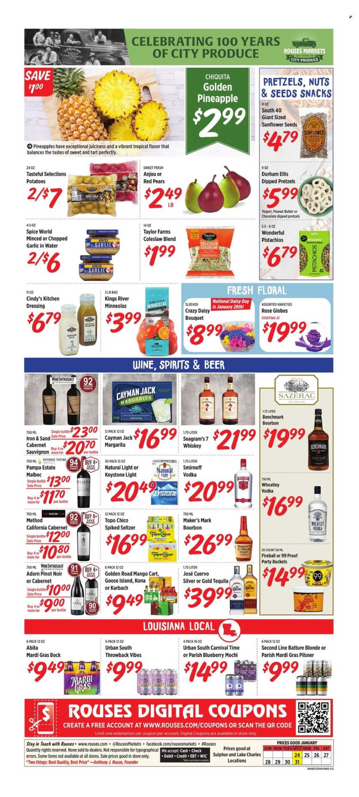 Rouses Markets ad - 01/24/2024 - 01/31/2024. Page 6