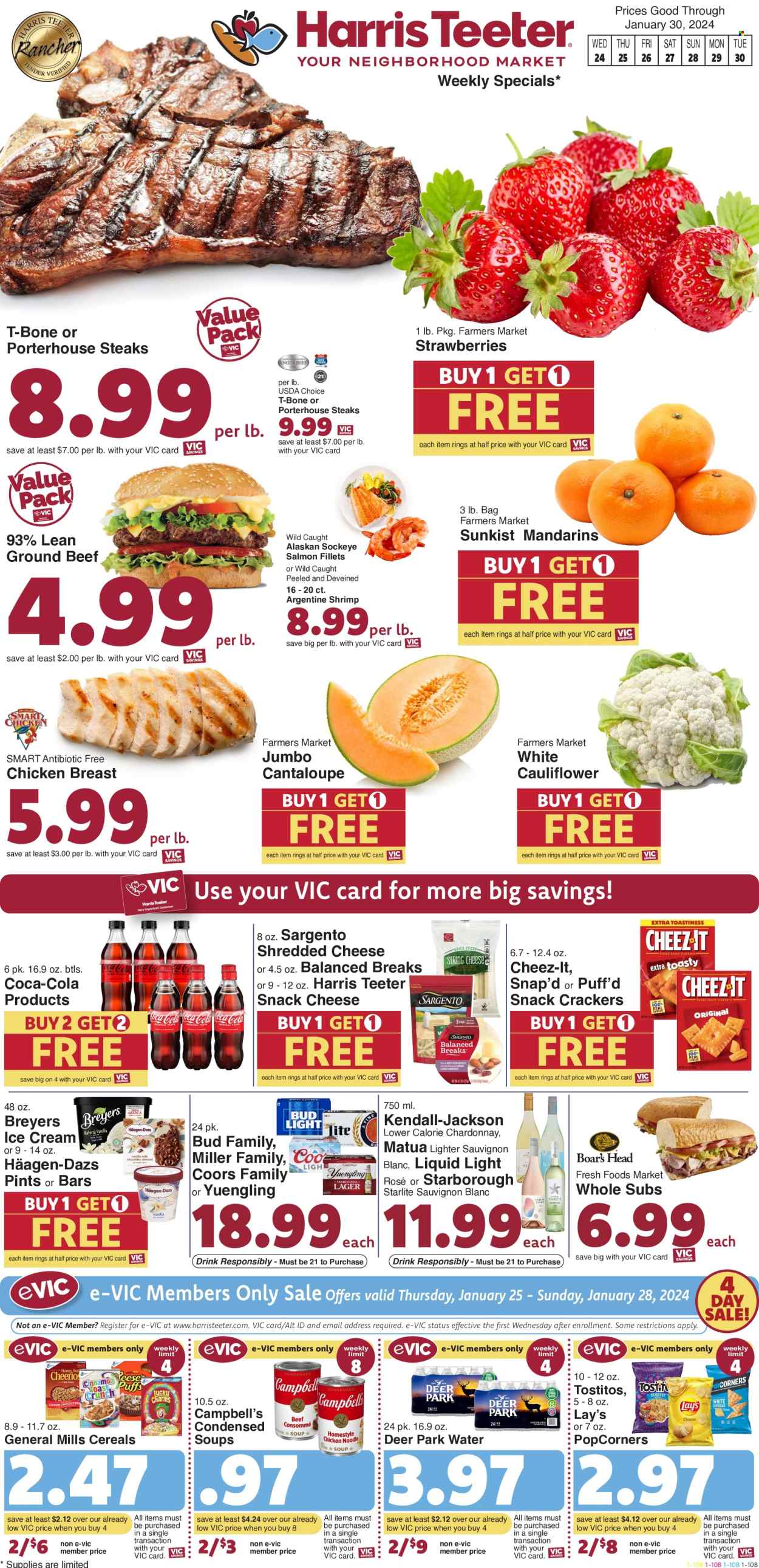 Harris Teeter ad - 01/24/2024 - 01/30/2024. Page 1
