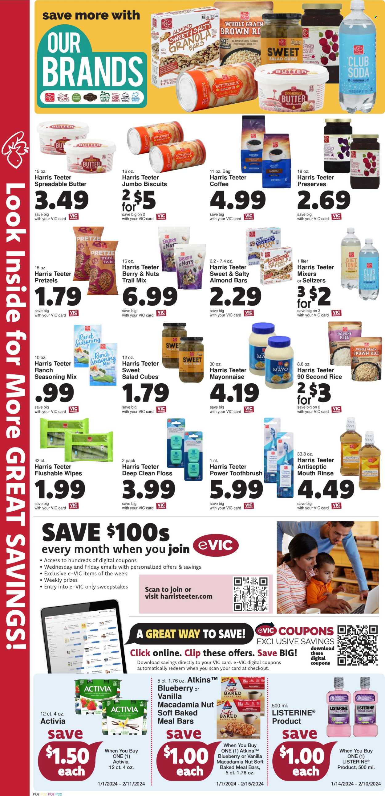 Harris Teeter ad - 01/24/2024 - 01/30/2024. Page 8