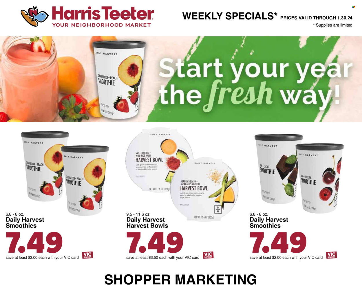 Harris Teeter ad - 01/24/2024 - 01/30/2024. Page 14