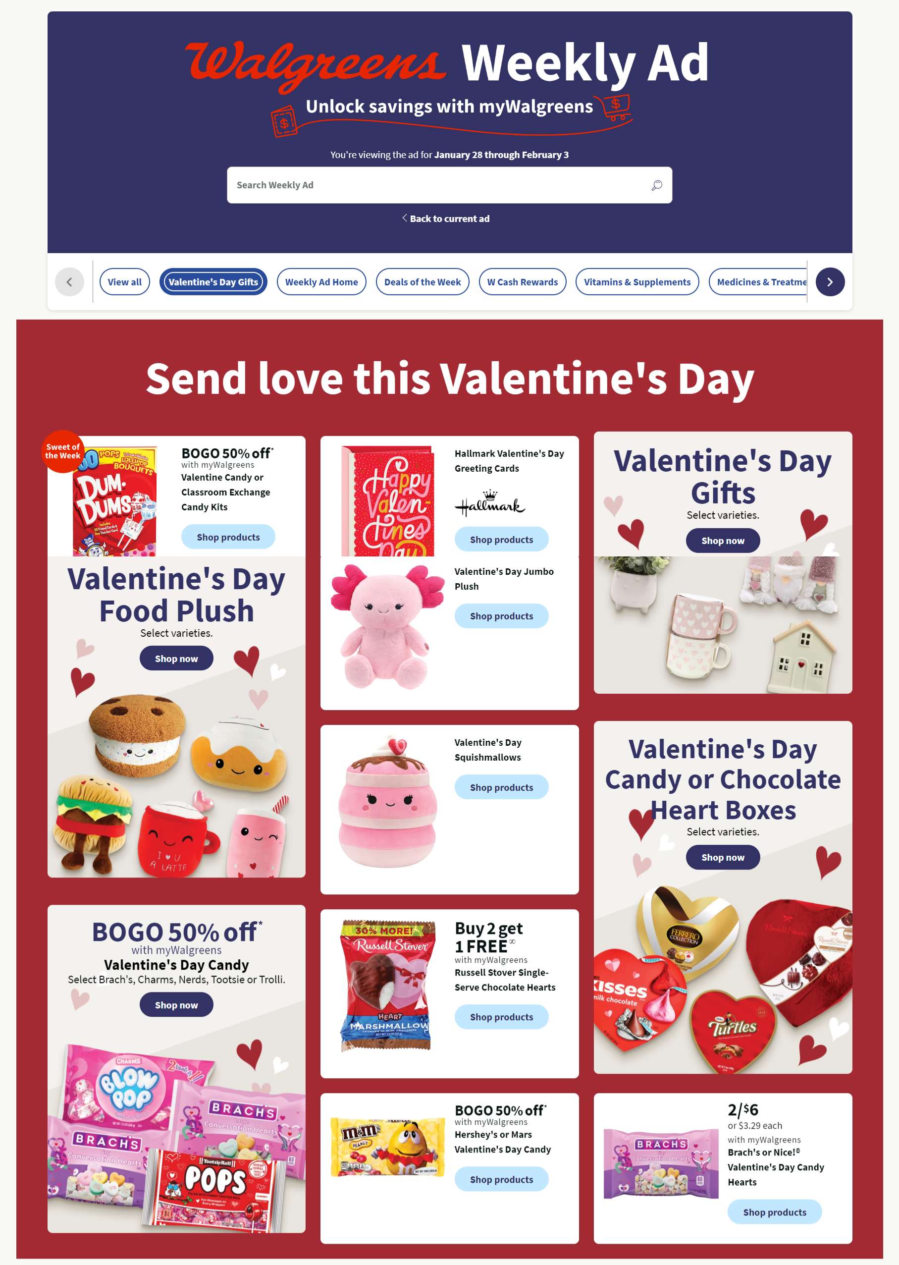Walgreens ad - 01/28/2024 - 02/03/2024. Page 1