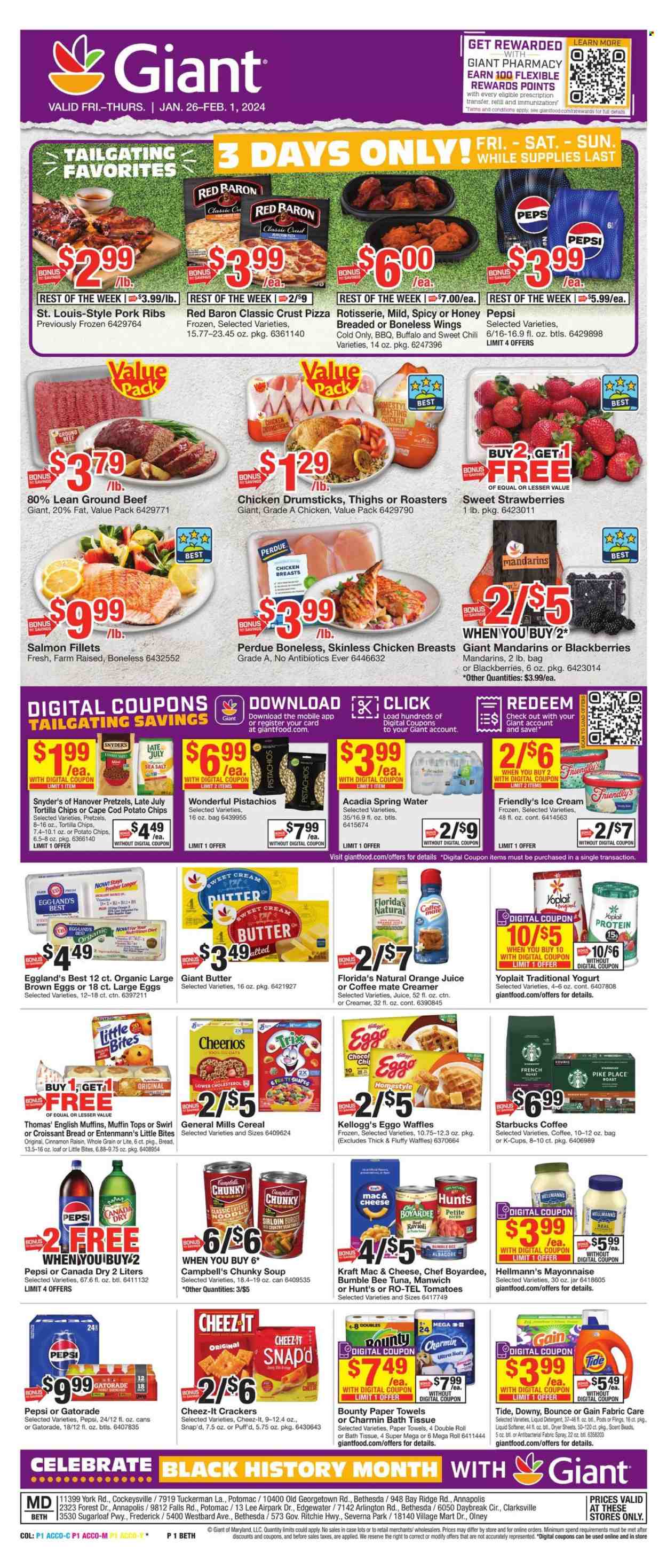 Giant Food ad - 01/26/2024 - 02/01/2024. Page 1
