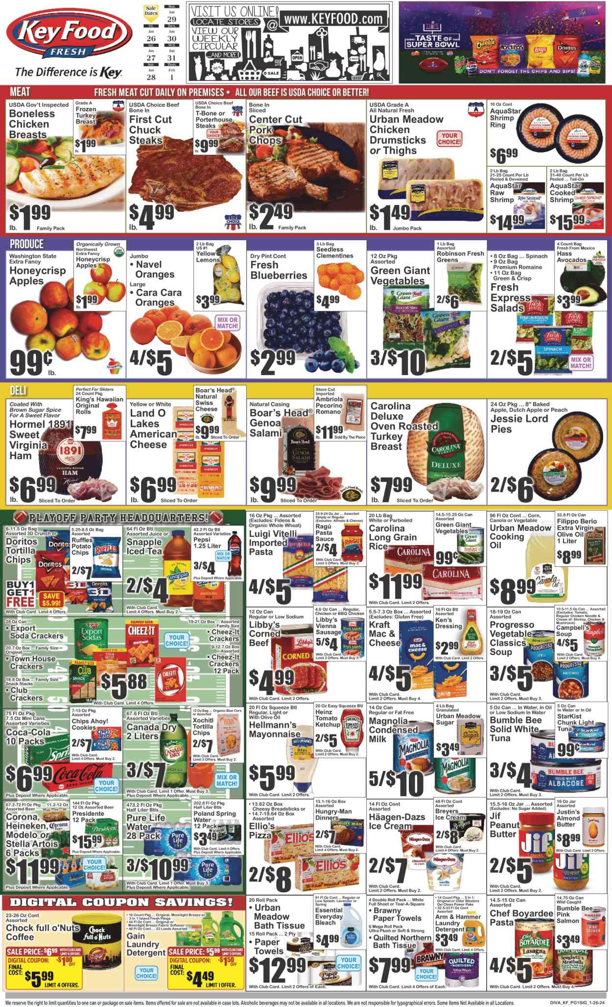 Key Food ad - 01/26/2024 - 02/01/2024. Page 1