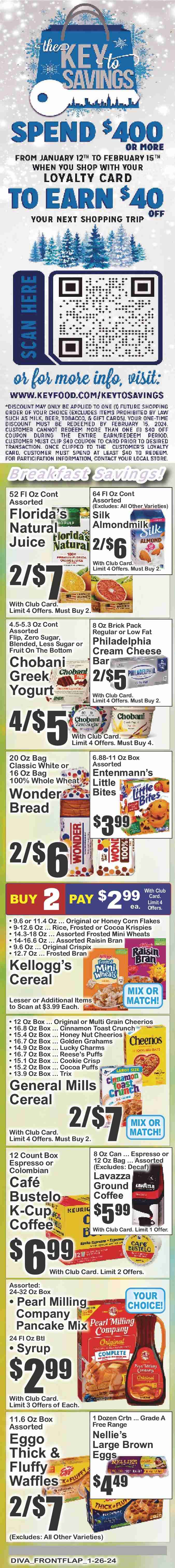 Key Food ad - 01/26/2024 - 02/01/2024. Page 7