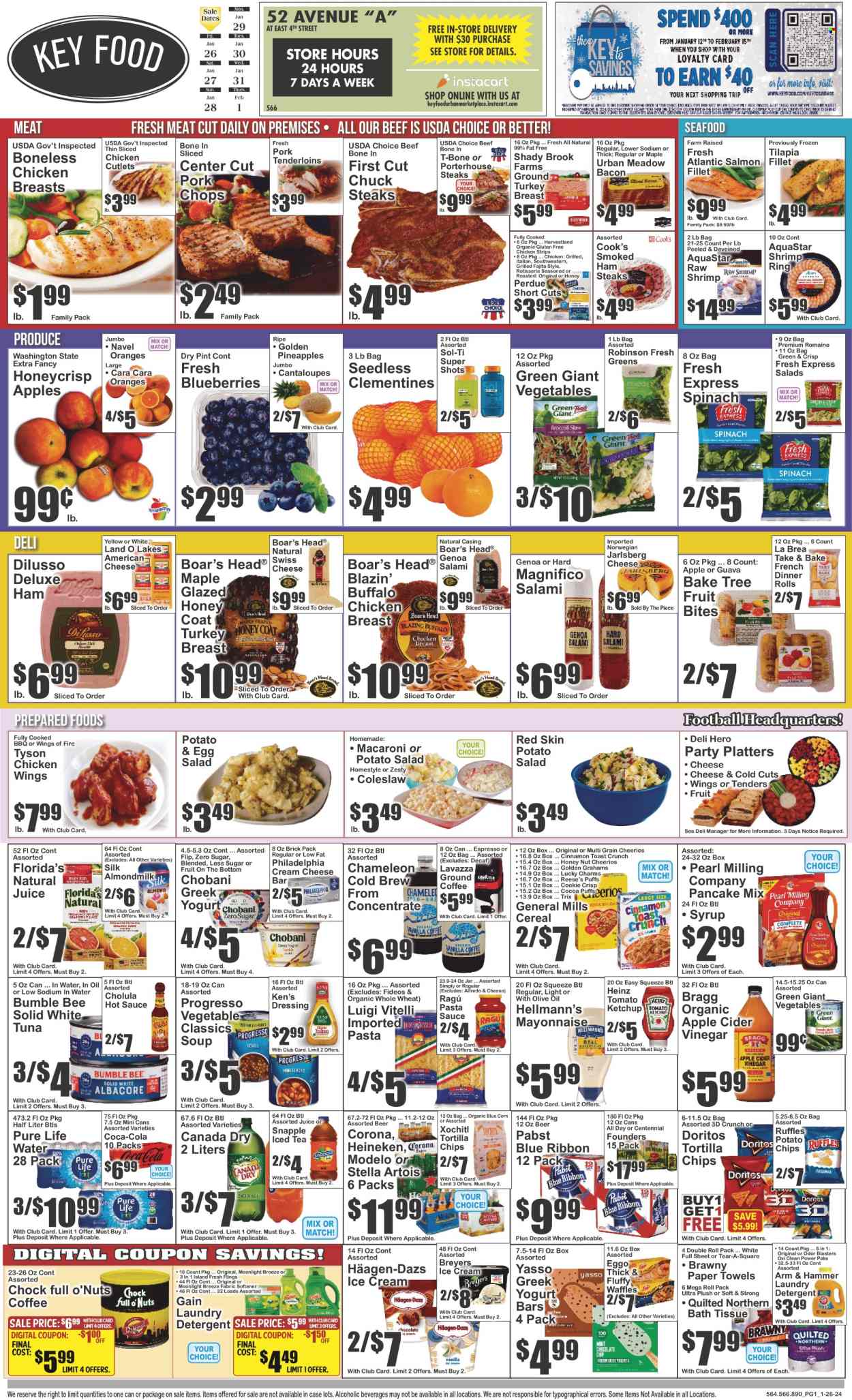 Key Food ad - 01/26/2024 - 02/01/2024. Page 1