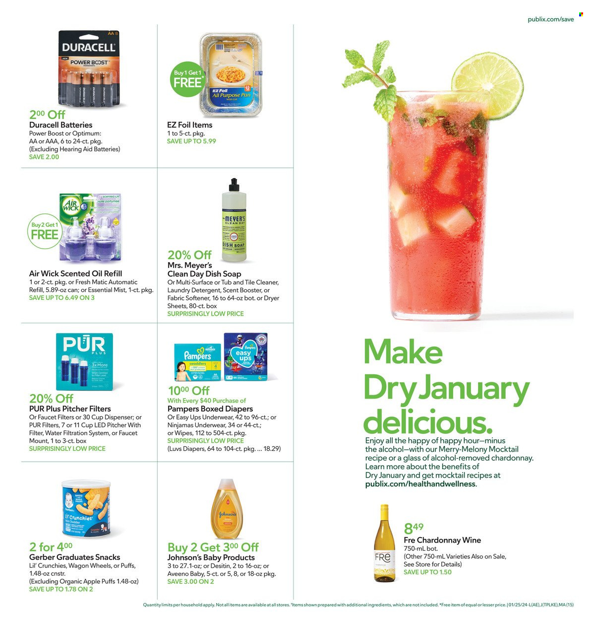 Publix ad - 01/25/2024 - 01/31/2024. Page 15