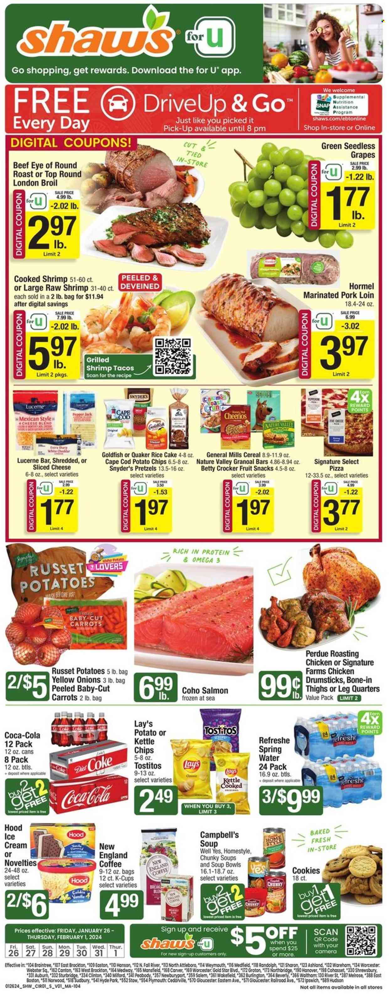 Shaw’s ad - 01/26/2024 - 02/01/2024. Page 1