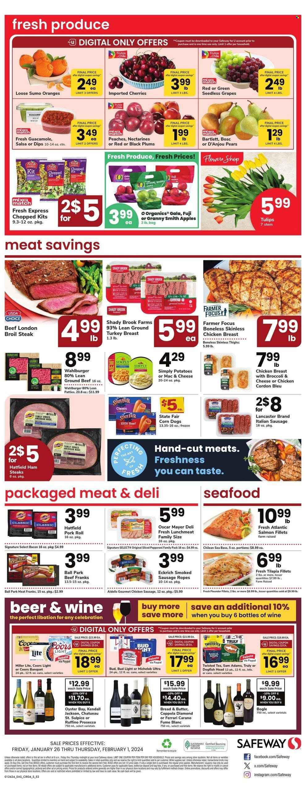 Safeway ad - 01/26/2024 - 02/01/2024. Page 4