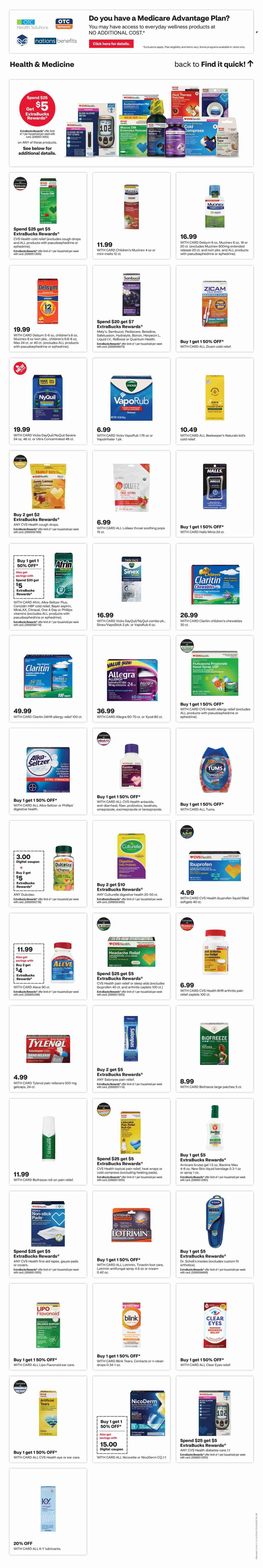 CVS Pharmacy ad - 01/28/2024 - 02/03/2024. Page 7