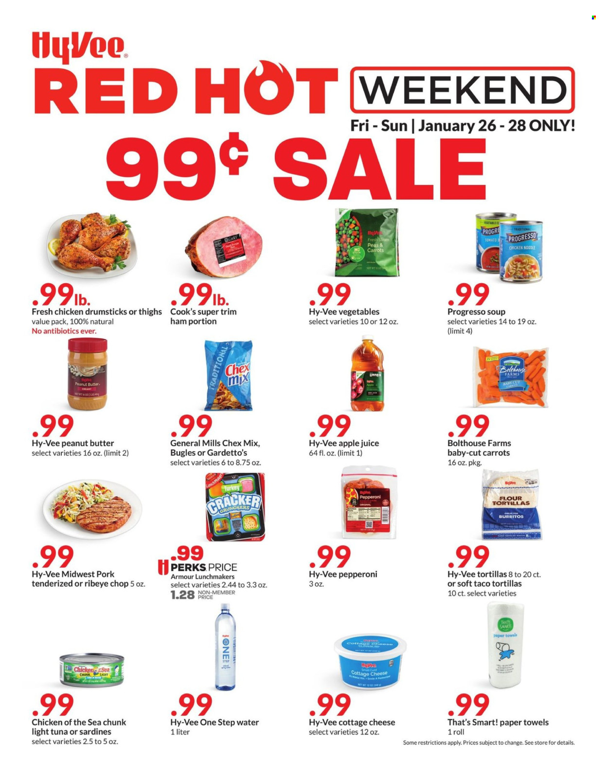 Hy-Vee ad - 01/26/2024 - 01/28/2024. Page 1