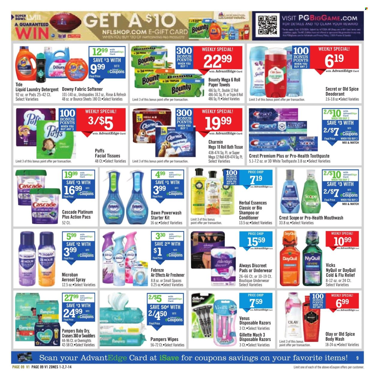 Price Chopper ad - 01/28/2024 - 02/03/2024. Page 9