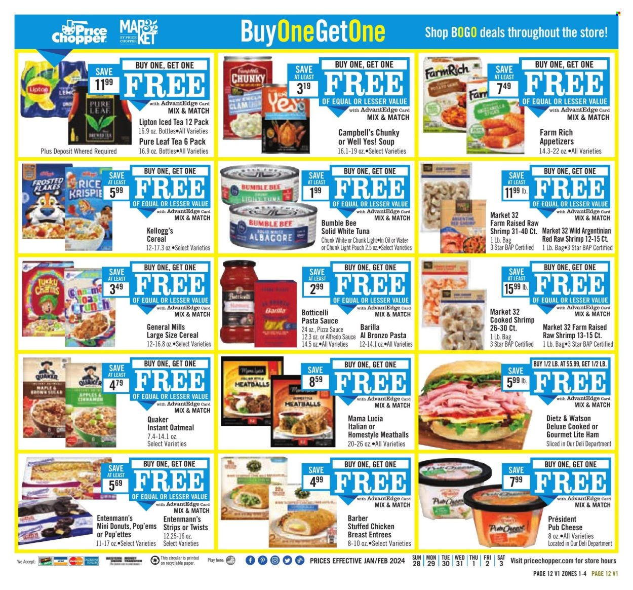 Price Chopper ad - 01/28/2024 - 02/03/2024. Page 12