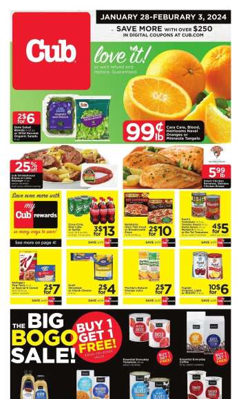 Cub Foods Flyer - 01/28/2024 - 02/03/2024.