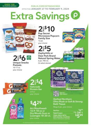 Publix Flyer - 01/27/2024 - 02/09/2024.