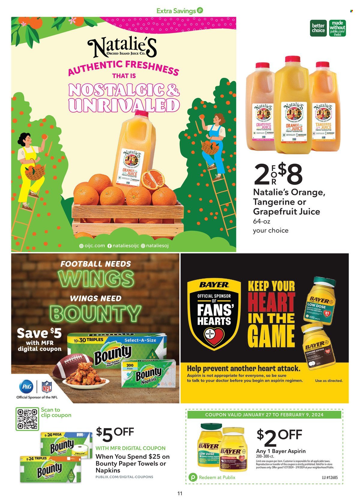 Publix ad - 01/27/2024 - 02/09/2024. Page 11