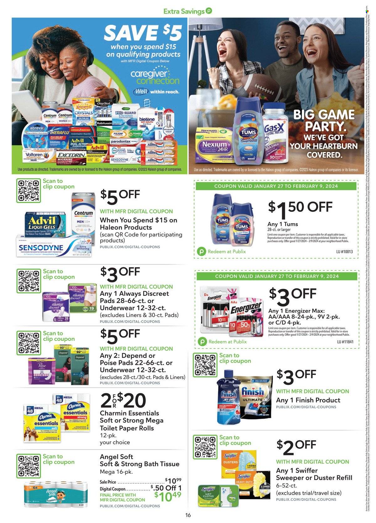 Publix ad - 01/27/2024 - 02/09/2024. Page 16