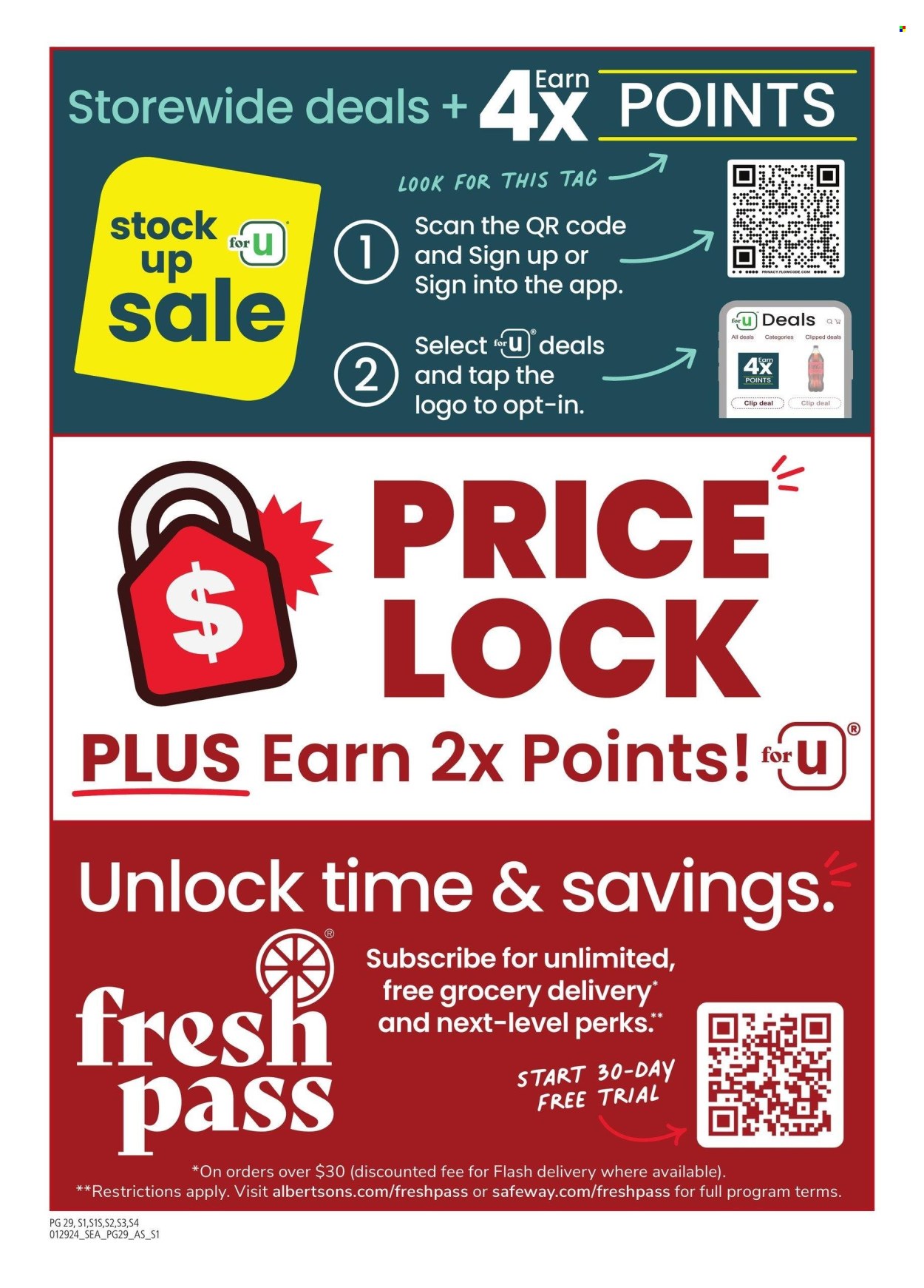Safeway ad - 01/29/2024 - 02/25/2024. Page 29