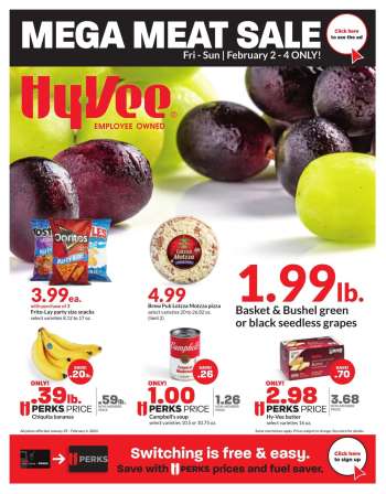 Hy-Vee Flyer - 01/29/2024 - 02/04/2024.
