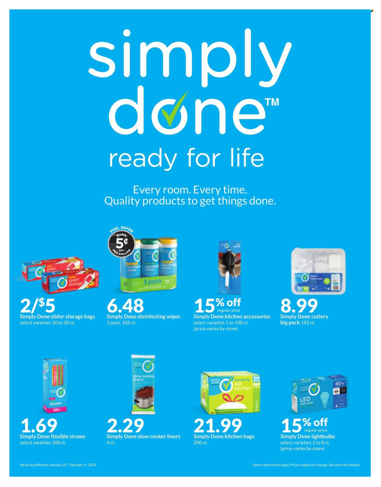 Hy-Vee ad - 01/29/2024 - 02/04/2024. Page 24