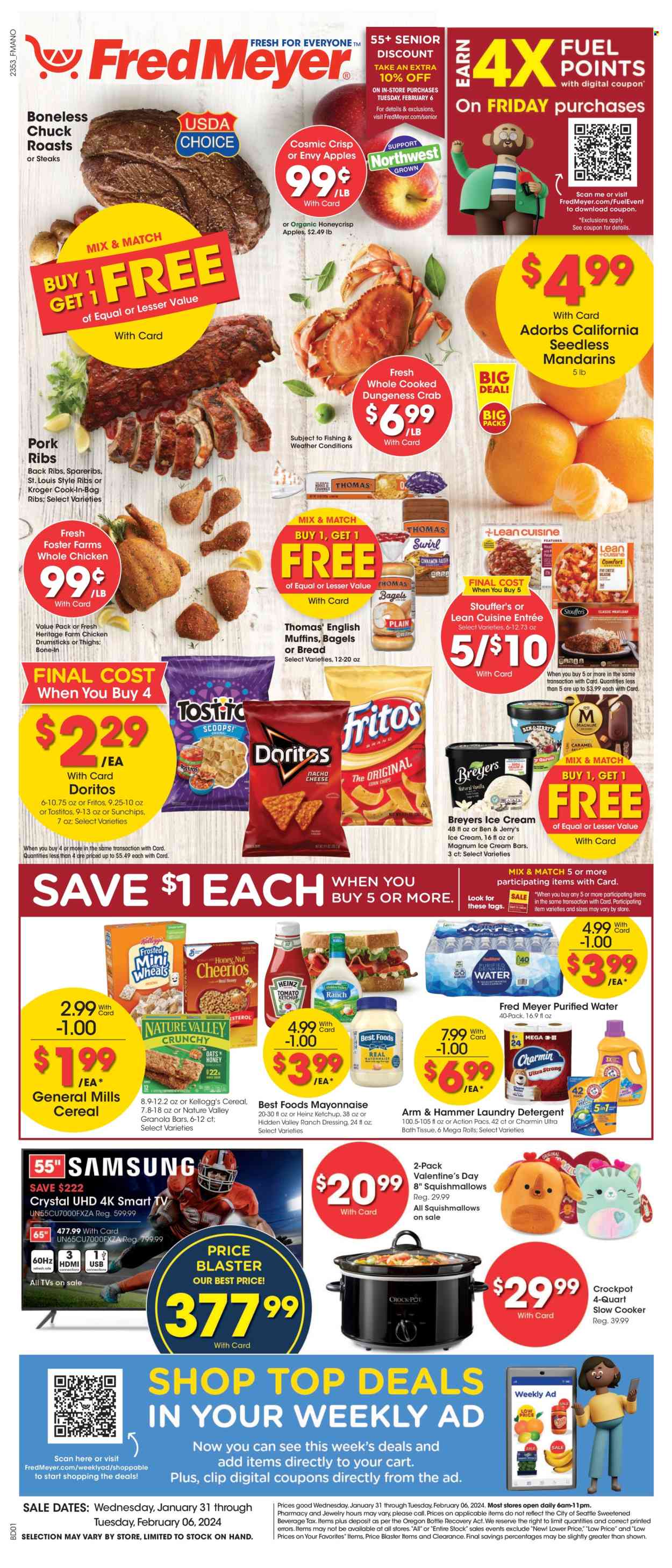 Fred Meyer ad - 01/31/2024 - 02/06/2024. Page 1