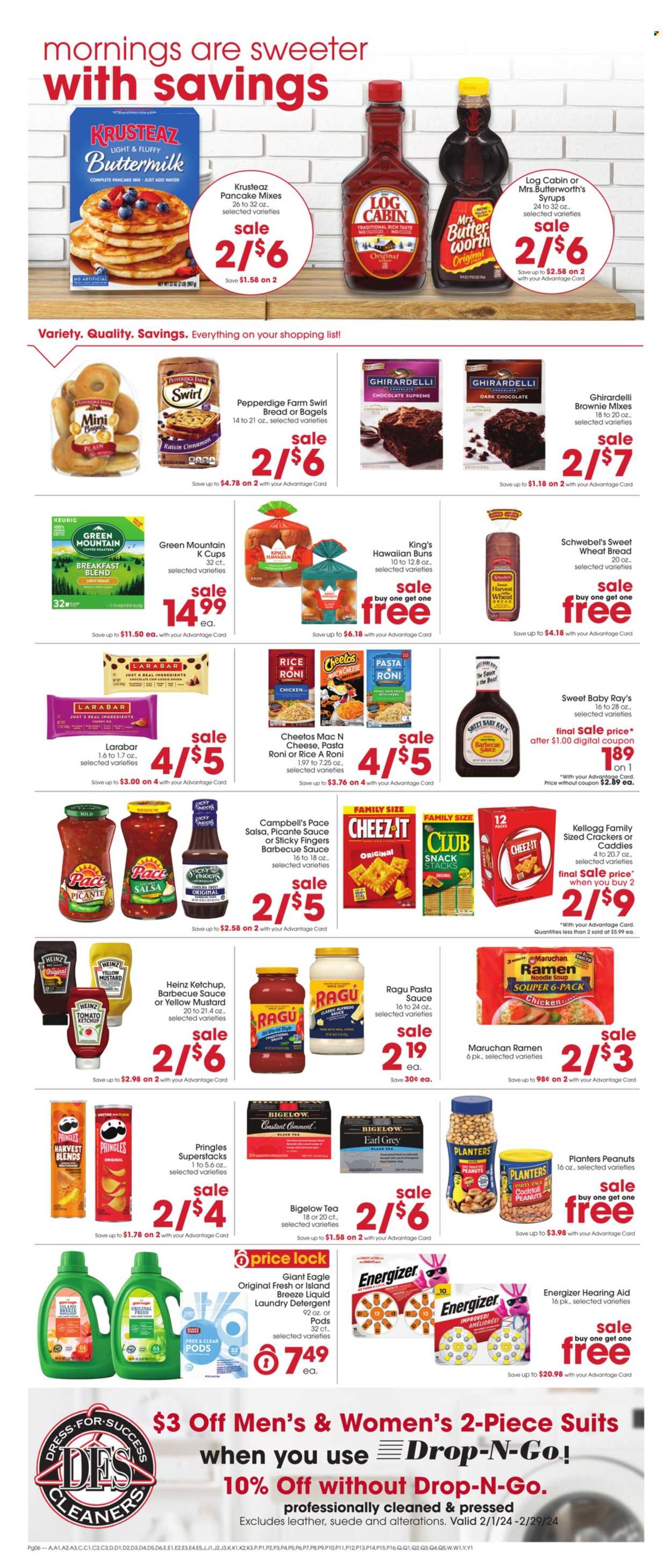 Giant Eagle ad - 02/01/2024 - 02/07/2024. Page 6
